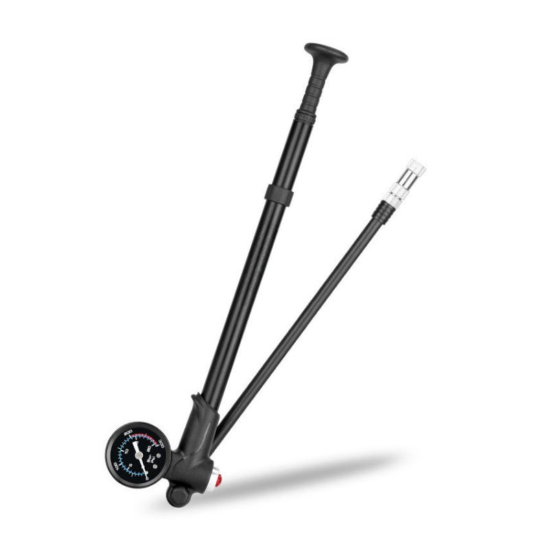Lankeleisi.eu air suspension inflation pump with digital display and hose for easy tire and suspension system inflation.