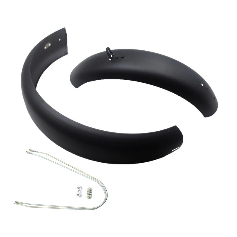 Front and rear Fender set for Lankeleisi electric bike, 16-inch mudguards suitable for fat bikes and mountain bikes.