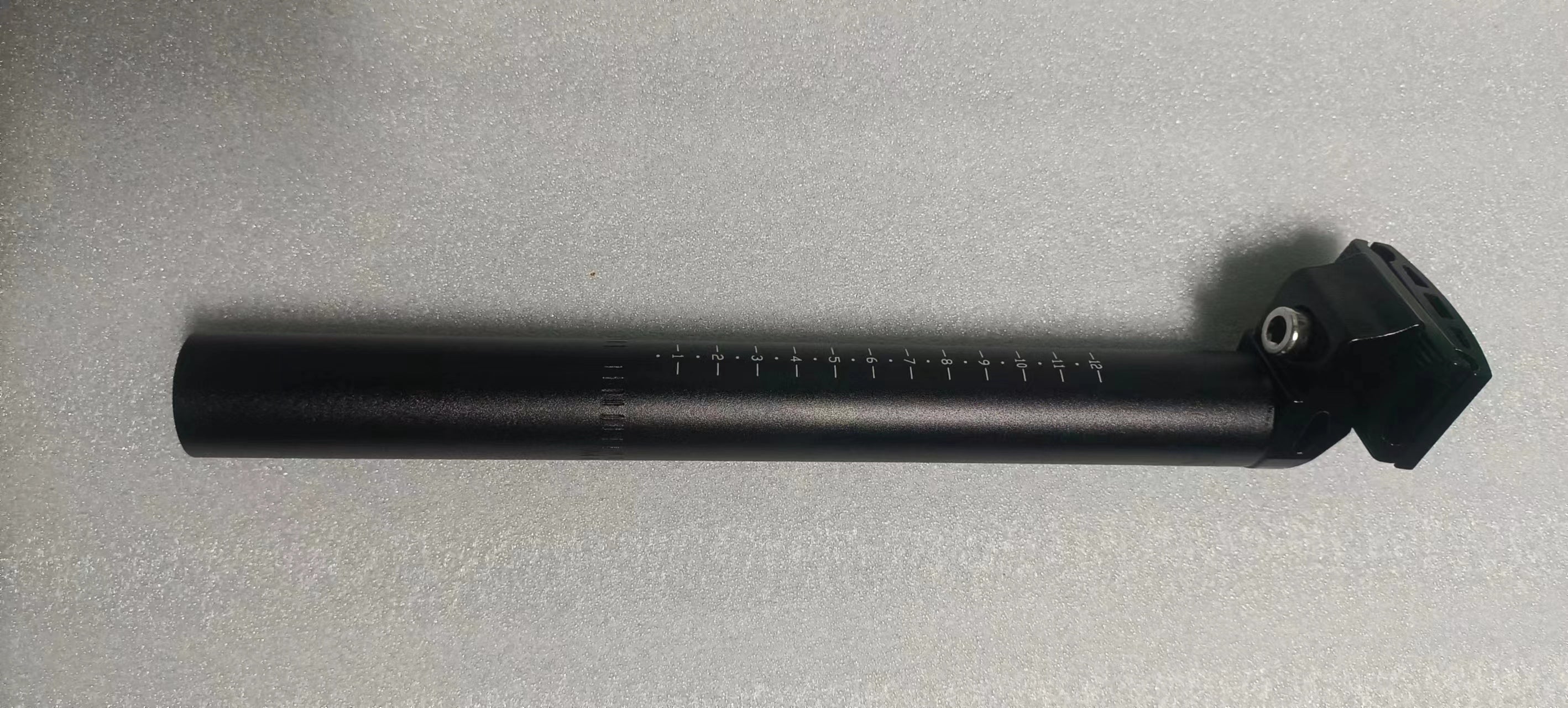 EU-LANKELEISI electric bike seatpost, adjustable for comfort and fit, shown mounted on a LANKELEISI electric bicycle.