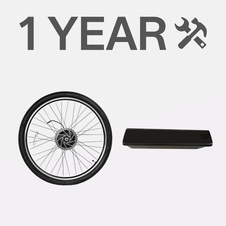1 Jahr erweiterter Batterie- und Motor-Serviceplan