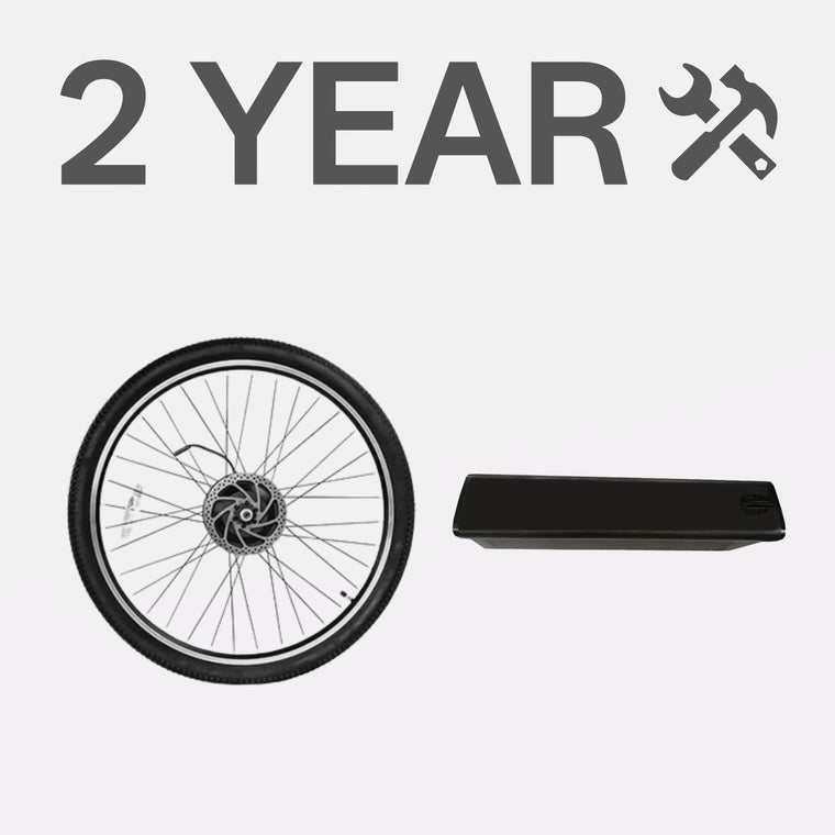 2 Jahre erweiterter Batterie- und Motor-Serviceplan